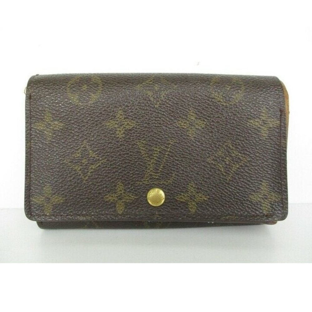 Louis Vuitton Monogram Wallet #1259***